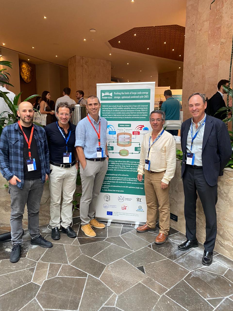 Attendees gathered at the ECOS 2024 Conference, engaged in insightful discussions about the latest advancements.